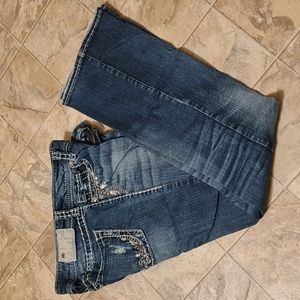 Silver jeans
